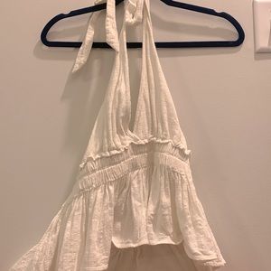 Super Cut Pull on white top